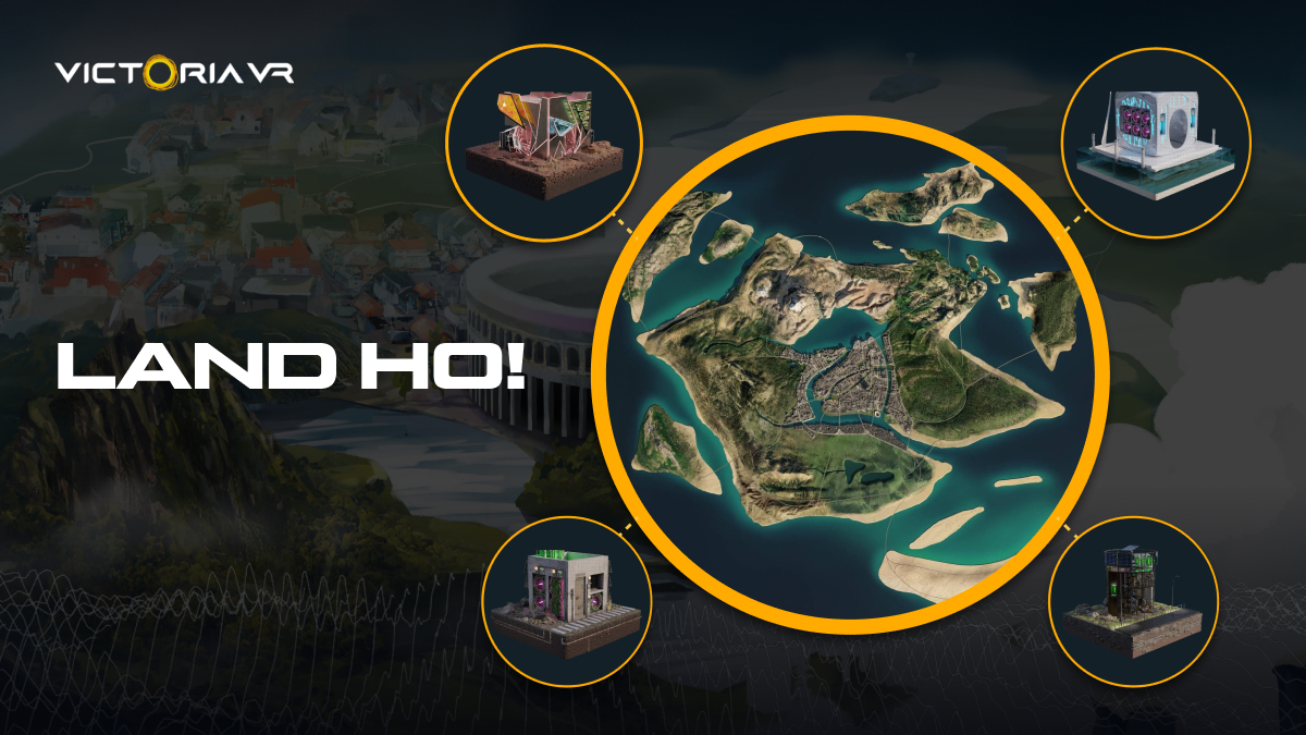 VictoriaVR's tweet photo. VR Lands will be registered on the blockchain as NFTs. Once owned, no matter the location, they offer up a whole host of possibilities for construction, including warehouses, shops &amp; portals! What will you build?

Find out more here; https://t.co/Er9Z3nHhT3

#VictoriaVR #Crypto https://t.co/WjX2FDXyr4