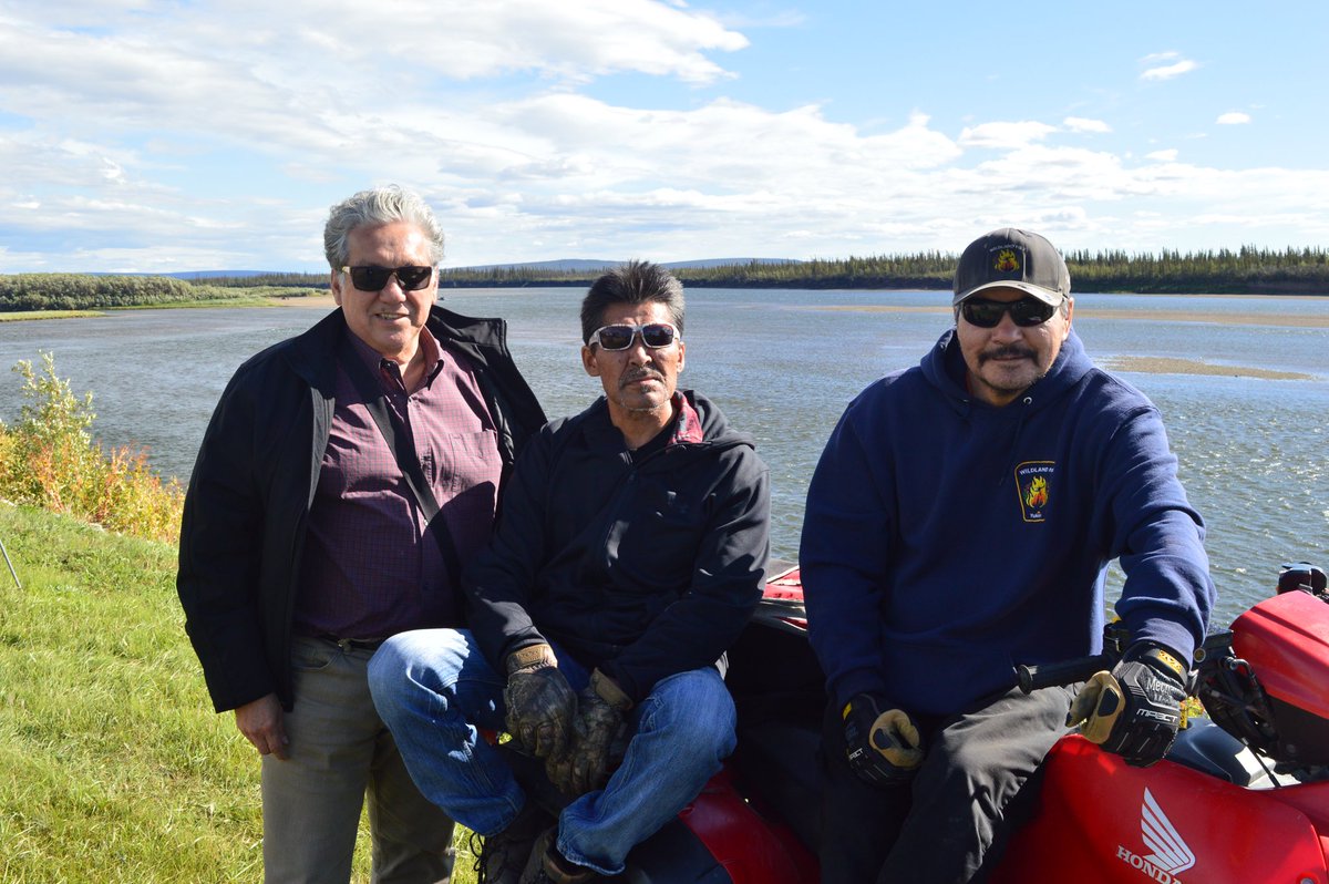 Old Crow, Yukon is Canada’s most northwestern community, and home of the <a href="/vuntutgwitchin/">Vuntut Gwitchin Government</a> First Nation.

Thank you Chief Dana Tizya-Tramm, and council for welcoming me, <a href="/drbrendanhanley/">Brendan Hanley, MP</a>, <a href="/ranjpillai/">Ranjana Pillai</a> and <a href="/KluaneAdamek/">Kluane Adamek</a> to discuss your priorities and for the warm hospitality.