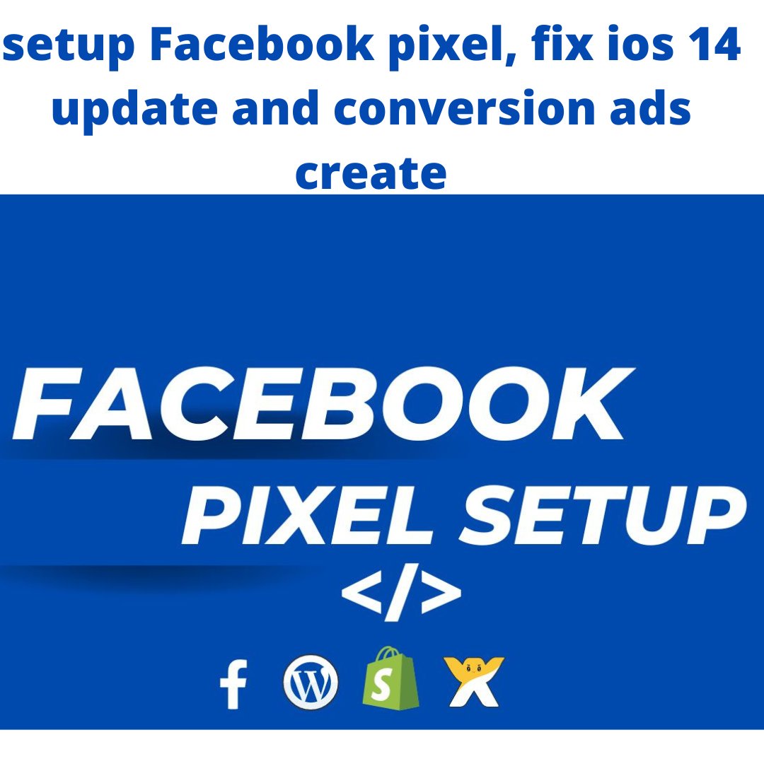 Hire me:-  bit.ly/3c6bcKC
WhatsApp:- 0601151760365
#Facebookads #socialmediamarketing #facebookpixelsetup