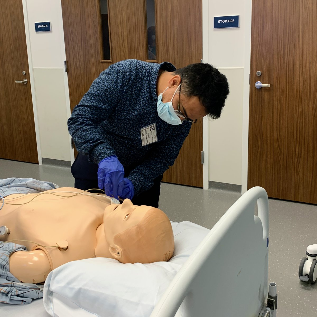 CesiHhc's tweet photo. The #CESI team had so much fun running through mock codes with ZOLL Medical representatives! #education #innovation #simulation #CPRSavesLives #EarlyDefibrillation https://t.co/Ye2faRRRJe