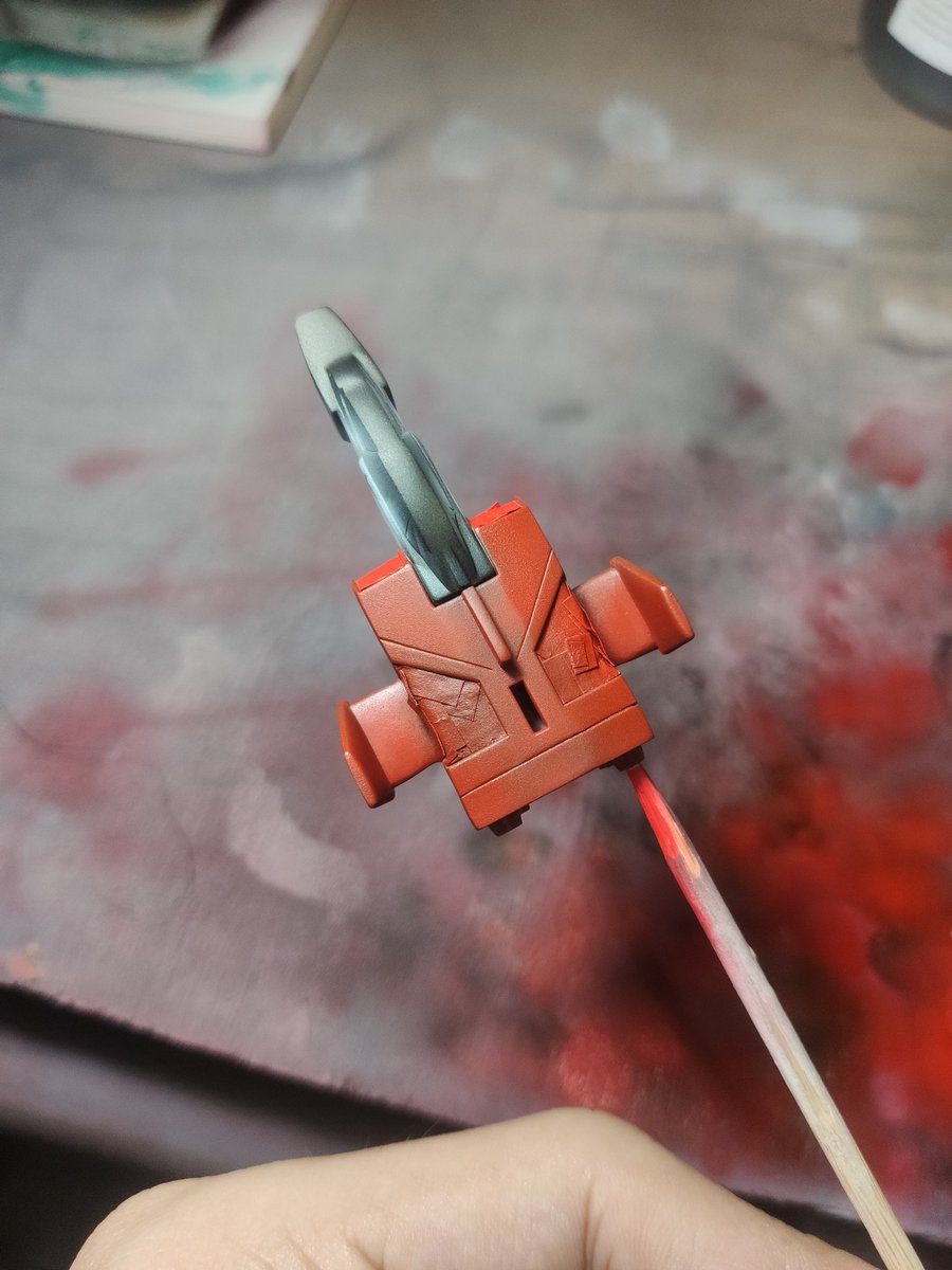 HobbyLifeStudio's tweet photo. Classic 1/144 Core Booster
พรุ่งนี้ลุยสีน้ำเงินกันต่อ🥱 

#HobbyLifeStudio #WIP #Bandai #バンダイ #Gunpla #ガンプラ #Plamo #プラモ #Modelkits #機動戦士ガンダム #MobileSuitGundam #CoreBooster #EFSF https://t.co/tbqQAftyE7