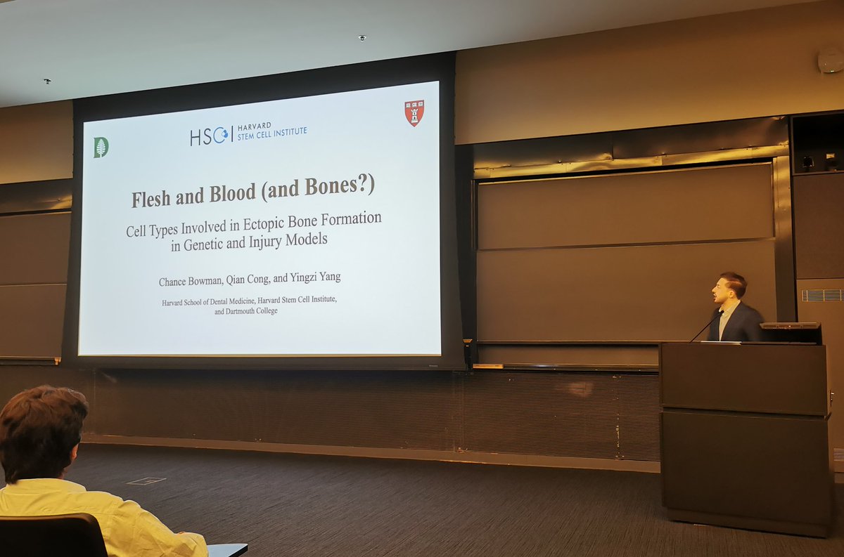 YangLab_HSDM's tweet photo. Congratulations, Chance, for completing a fruitful summer research program on heterotrophs ossification at the Yang Lab! https://t.co/tb5pypznWu