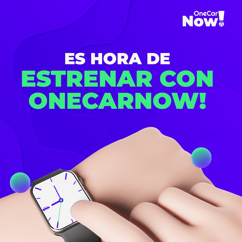 ¿Ya viste qué hora es? 🤔

Momento de que por fin cumplas tu sueño y estrenes con OneCarNow! 

Empieza tu proceso y estrena antes de que se te haga tarde. 🚗⏱

#CDMX #ProcesoOnline

*Refacciones preventivas, sujetas a calendario establecido por OneCarNow!
