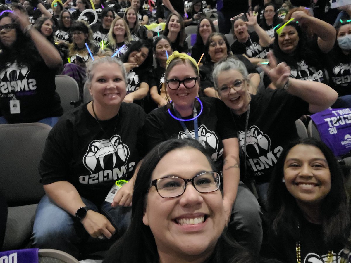 We're ready for it!!! #SMCISDconvo2022 #WeRockItAtCrockett
