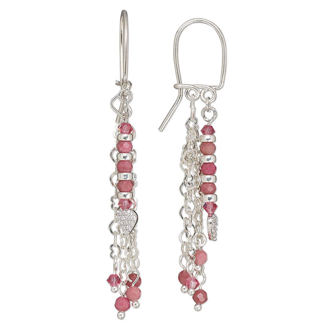 FireMtnGems's tweet photo. Mix the magic of crystals, the warmth of rhodochrosite and the sweetness of heart-shaped chain in these darling dangle earrings.
#ChainEarrings #Rhodochrosite https://t.co/IvQa2A5jQj