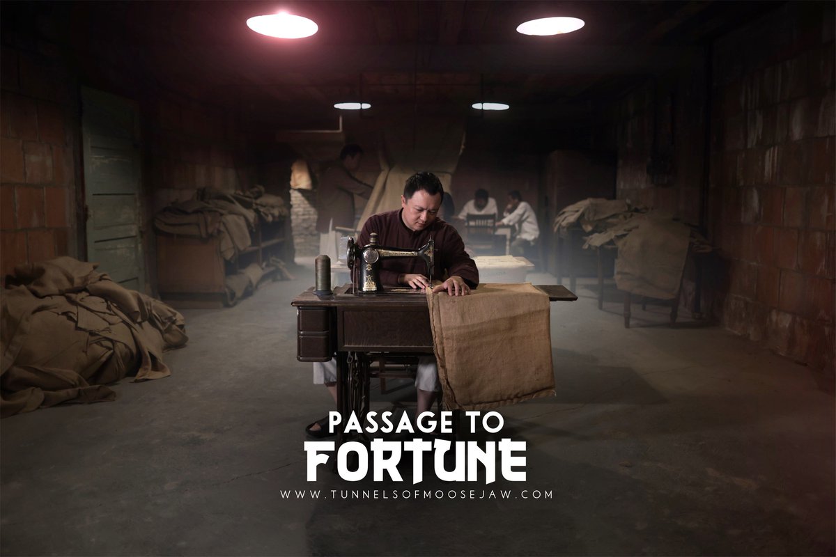 Tunnels of Moose Jaw have reopened the renovated ‘Passage to Fortune’ tour. This immersive tour guides you through the tale of early Chinese Immigrants in Canada. Learn their story at bit.ly/3hNFwJG. 
#moosejaw #tunnelsofmoosejaw #moosejawhistory