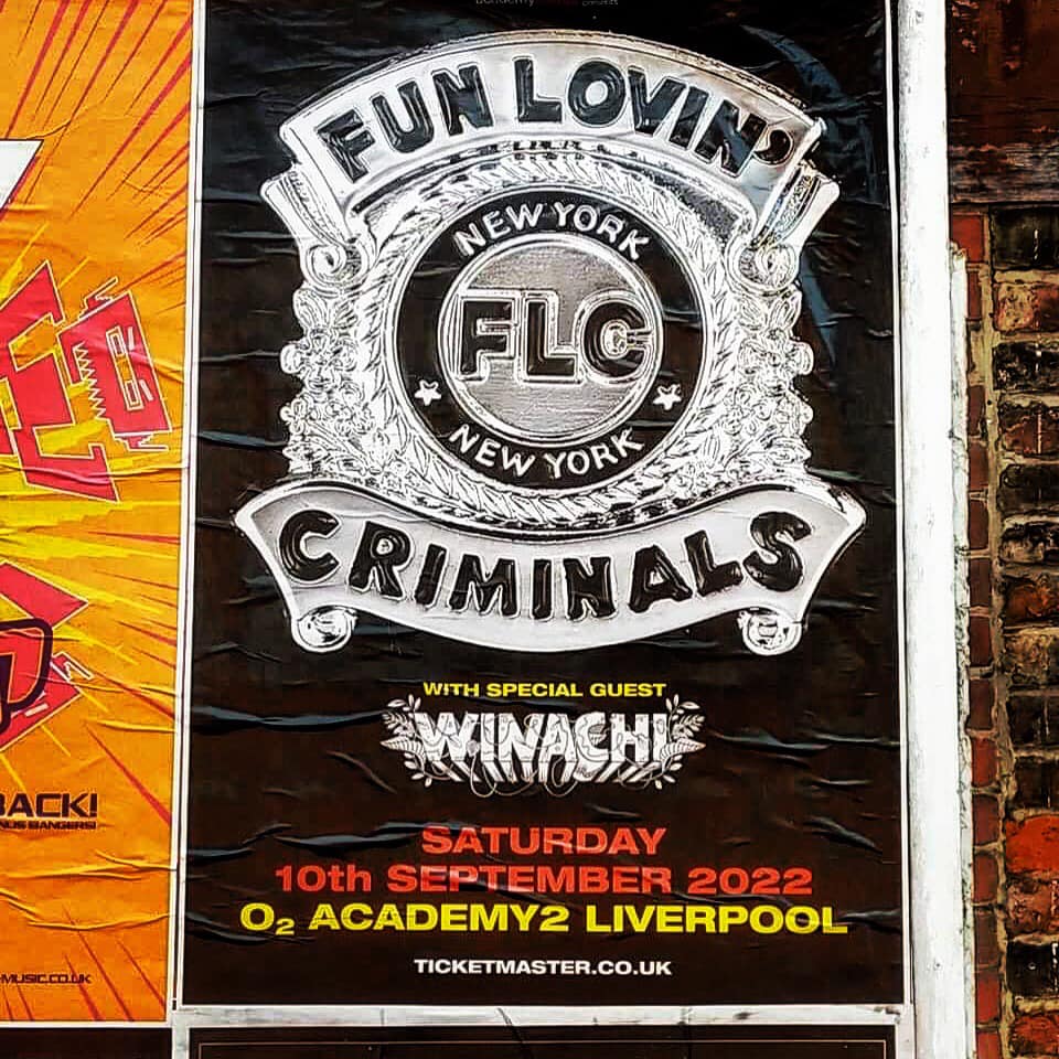 WINACHI_BAND's tweet photo. Word is on the street π
@funlovincrims & @winachitribe LIVE
@02academyLpool βοΈ
Saturday 10th September π
TICKETS π
https://t.co/5xIO7ILdQW
.
.
.
#FLC #WINACHI #Liverpool #o2academy #AcademyEvents https://t.co/5WnYy0k8b1