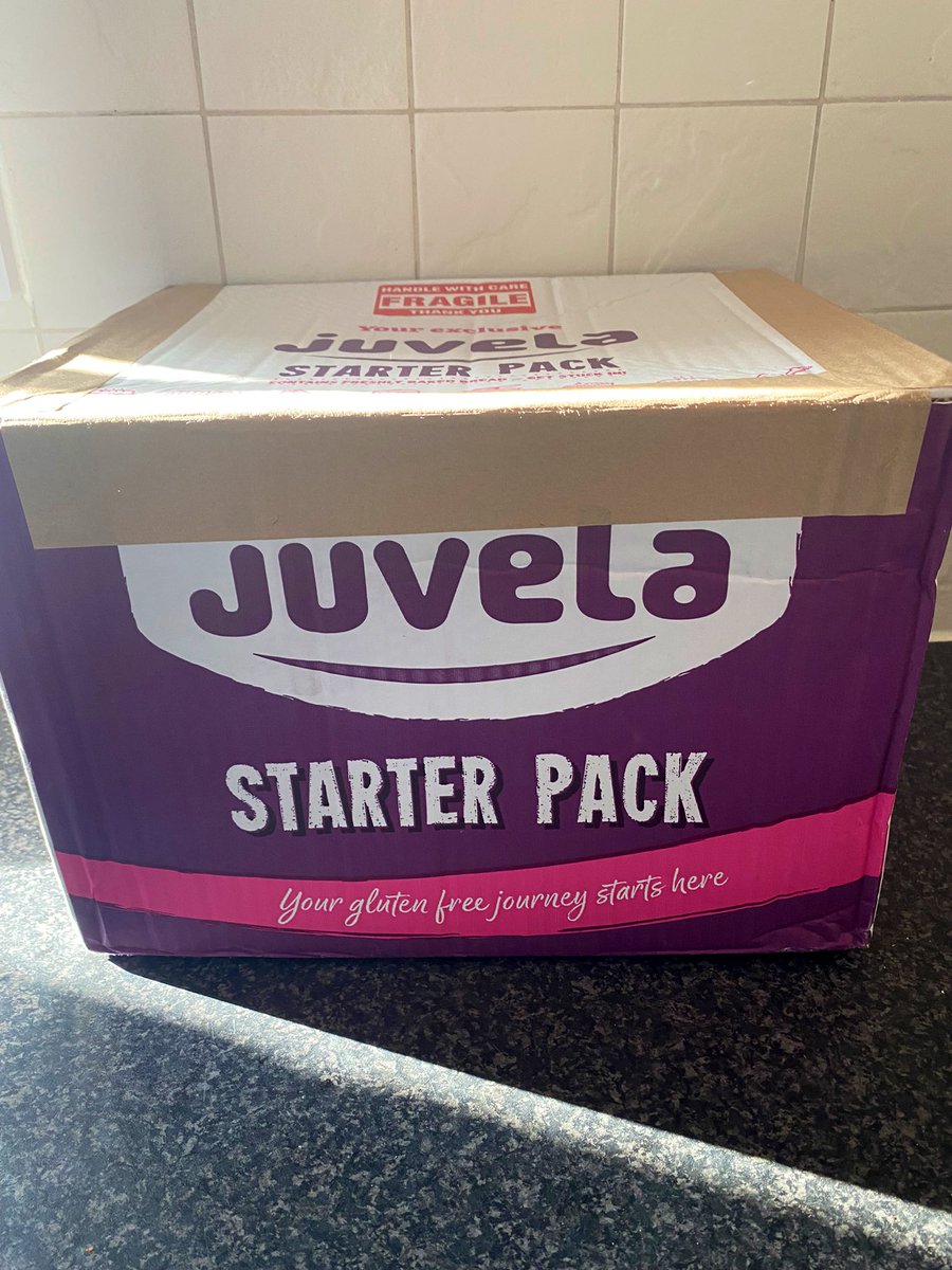 sar_alice's tweet photo. @JuvelaGF sent a completely free starter pack full of gluten free goodness! Looking forward to trying some recipes! #coeliac #glutenfree #Juvela https://t.co/xNfGRxqMJC