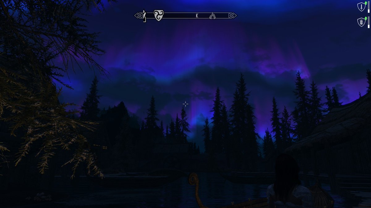 Char1enee's tweet photo. @Multiplayer_TV @bethesda_TR Mortal Akşamları bir başkadır Skyrim'de 💙 https://t.co/OX0oqQMg5h