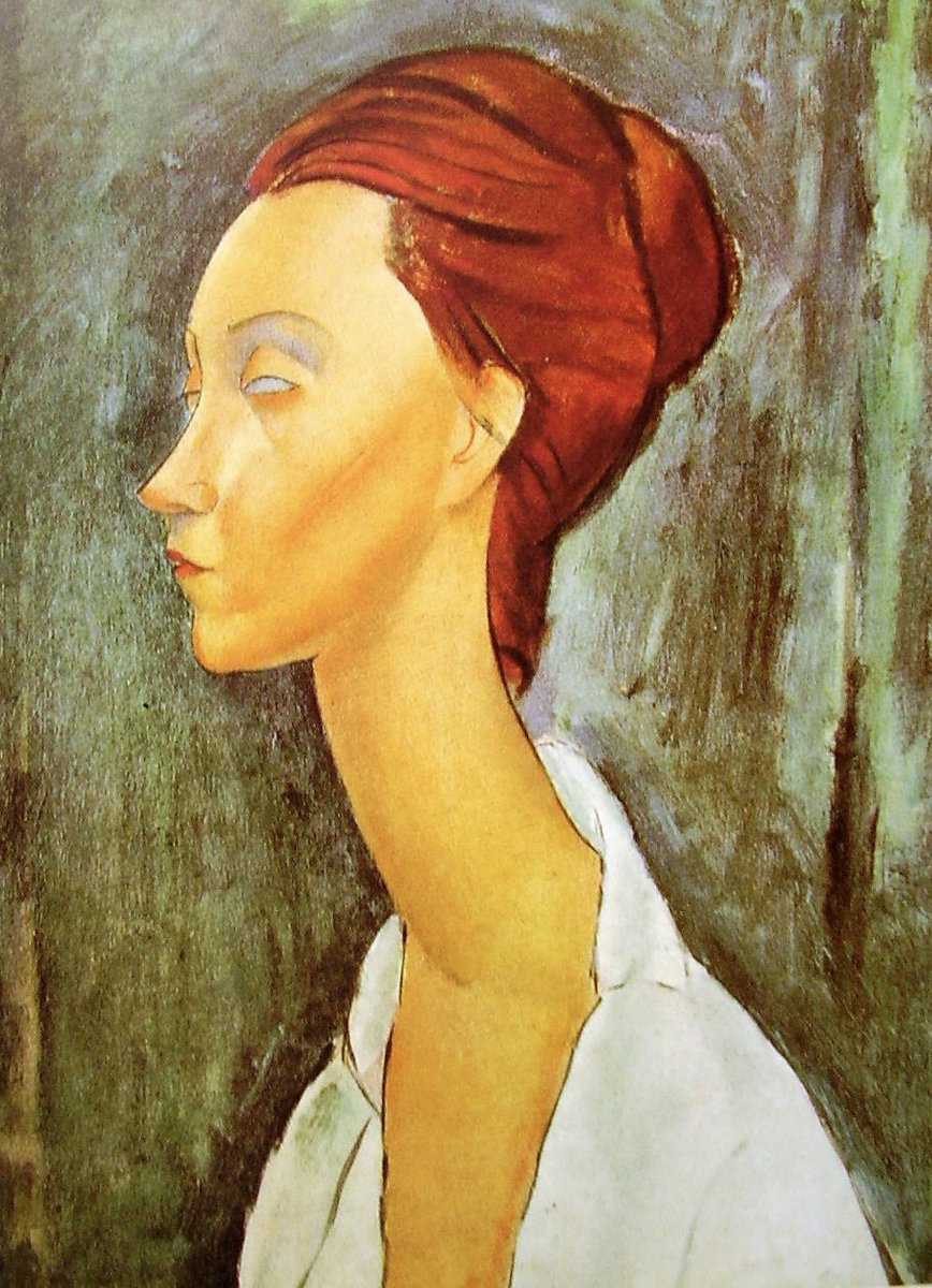 Mod1Official's tweet photo. For Modí, the neck was a synonym of sensuality and seduction, the body part that more than any other can discreetly sing of female beauty and eros.
He was obsessed with it: to trace those endless supple lines, he took inspiration from African primary artworks.
#art #artist https://t.co/0dtUNbSC5m