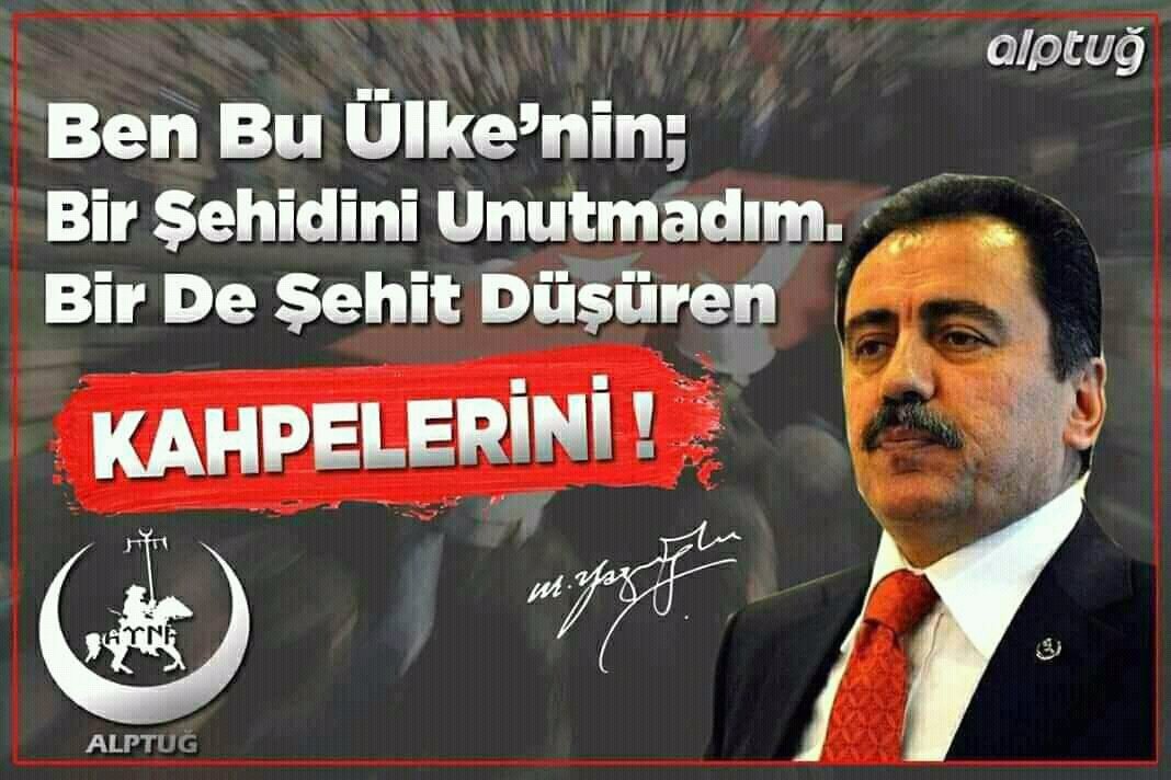 Ben Bu Ülke'nin;
Bir Şehidini Unutmadım.
Bir De Şehit Düşüren Kahpelerini!

- Şehit Liderimiz Muhsin Yazıcıoğlu

#Vatan #Şehit #MuhsinYazıcıoğlu