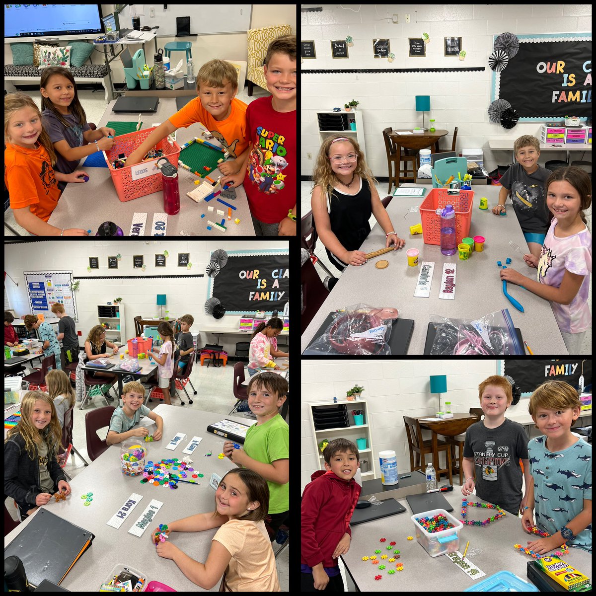 Exploring our soft start bins! #ibtigerpride