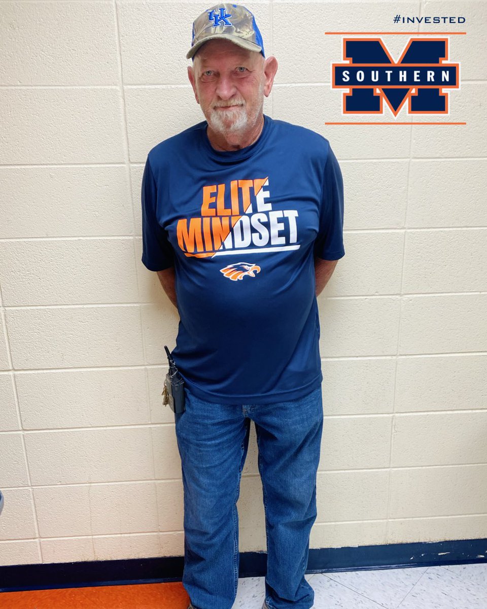 Head Custodian Marvin York suffered a heart attack a few weeks ago, but you just can’t keep a good man down! We are so grateful to see his smiling face around the hallways for his 21st year of service to our school #Invested 🦅