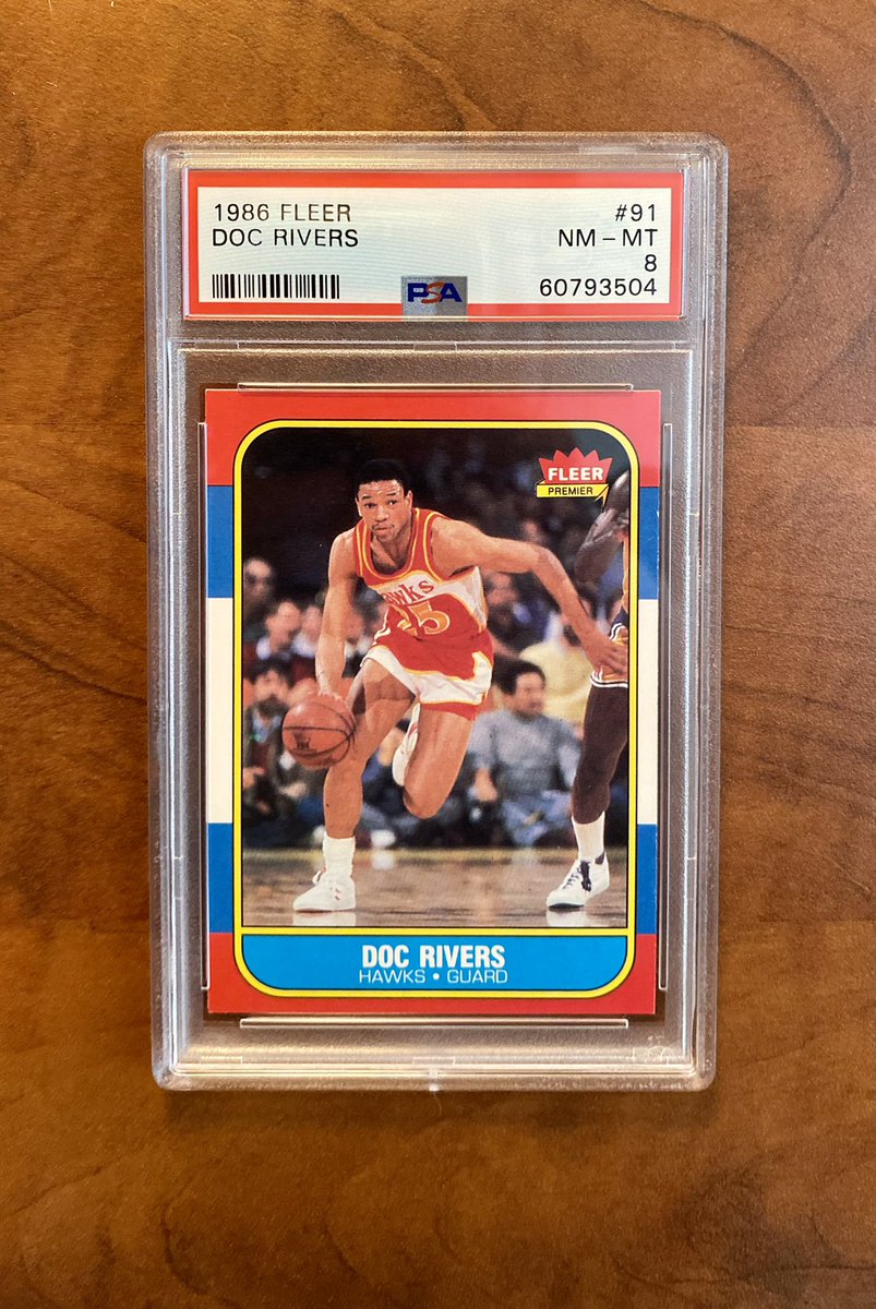 JGCSSports's tweet photo. Happy Mail Day! 📪

1986 Fleer Doc Rivers PSA 8

$50 shipped BMWT, obo. @LoupeTheApp @sports_sell @MDRANSOM1 @HobbyRetweet_ @CardboardEchoes @DocRivers @ATLHawks #DocRivers #Hawks #86Fleer #JGCSSports https://t.co/C2GAFoZDS7