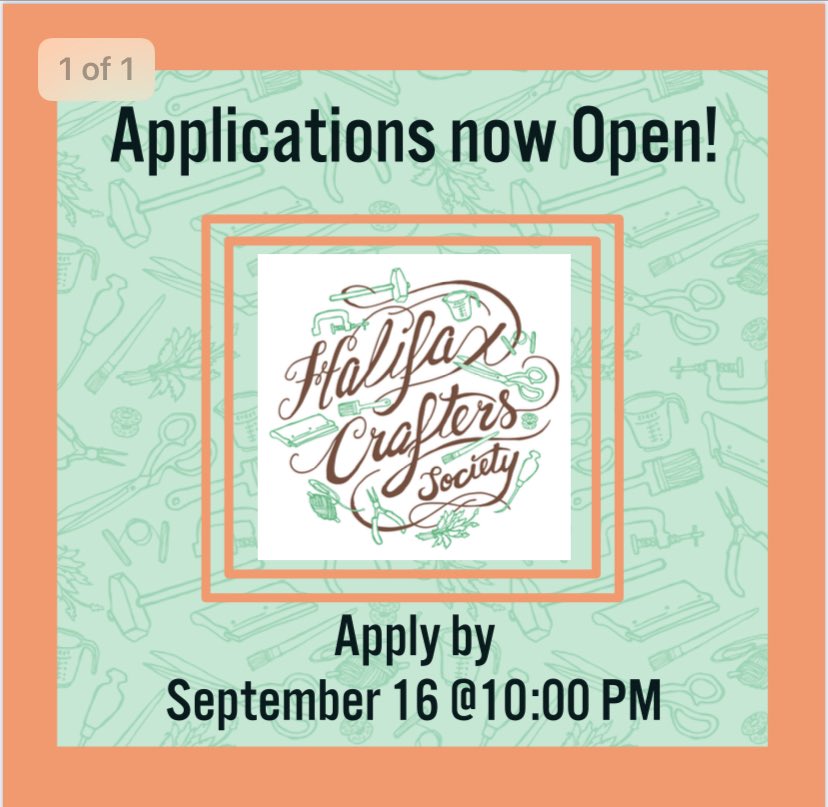 Halifax Crafters tweet media