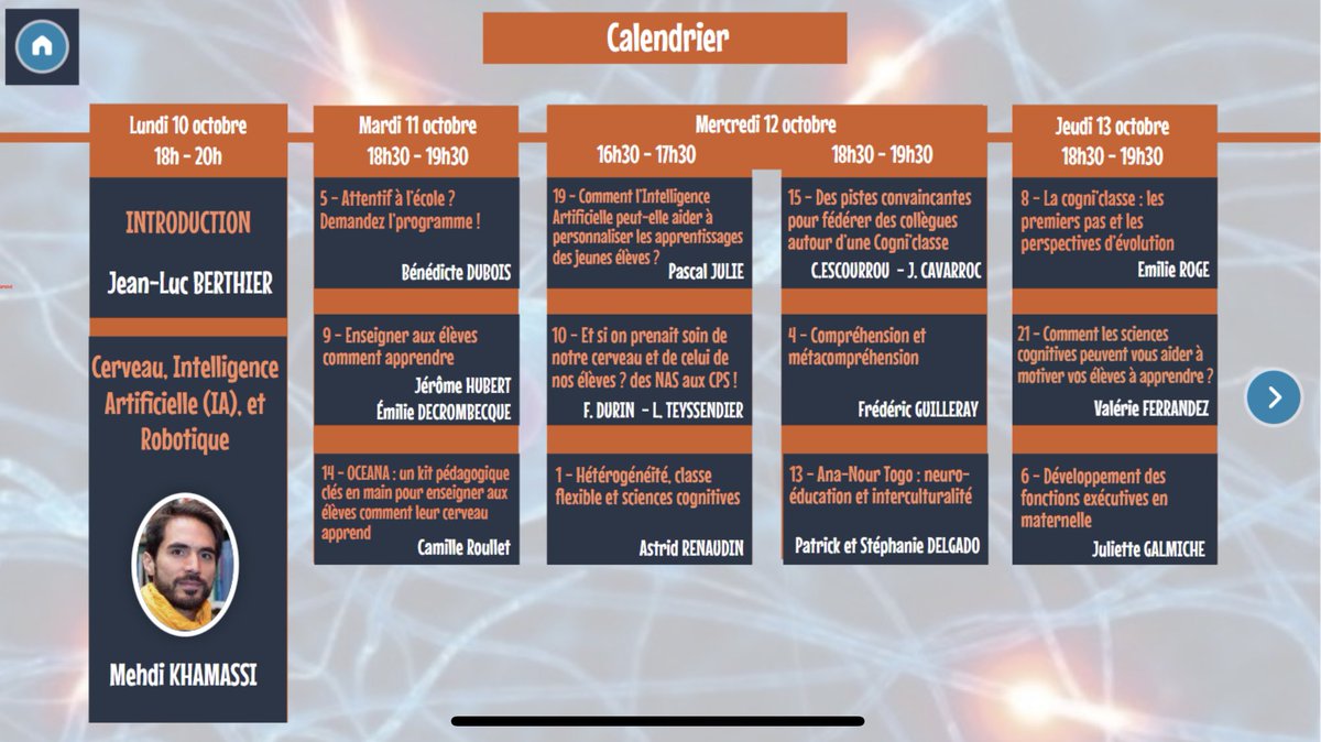 BerthierBonfig2's tweet photo. #Cogniforum2022 #AFSC C’est parti les inscriptions du Cogni’Forum 2022 sont ouvertes jusqu’au 6/10 ! Merci à Mehdi Khamassi de @ISIR_labo @CNRS,  à @ChrisFitamen de @unifr @WMoveLab et à Virginie Bagneux de @LPCN_UNICAEN et à tous les animateurs d’ateliers
https://t.co/9mttMhvH2h https://t.co/5h3nqkvHvS