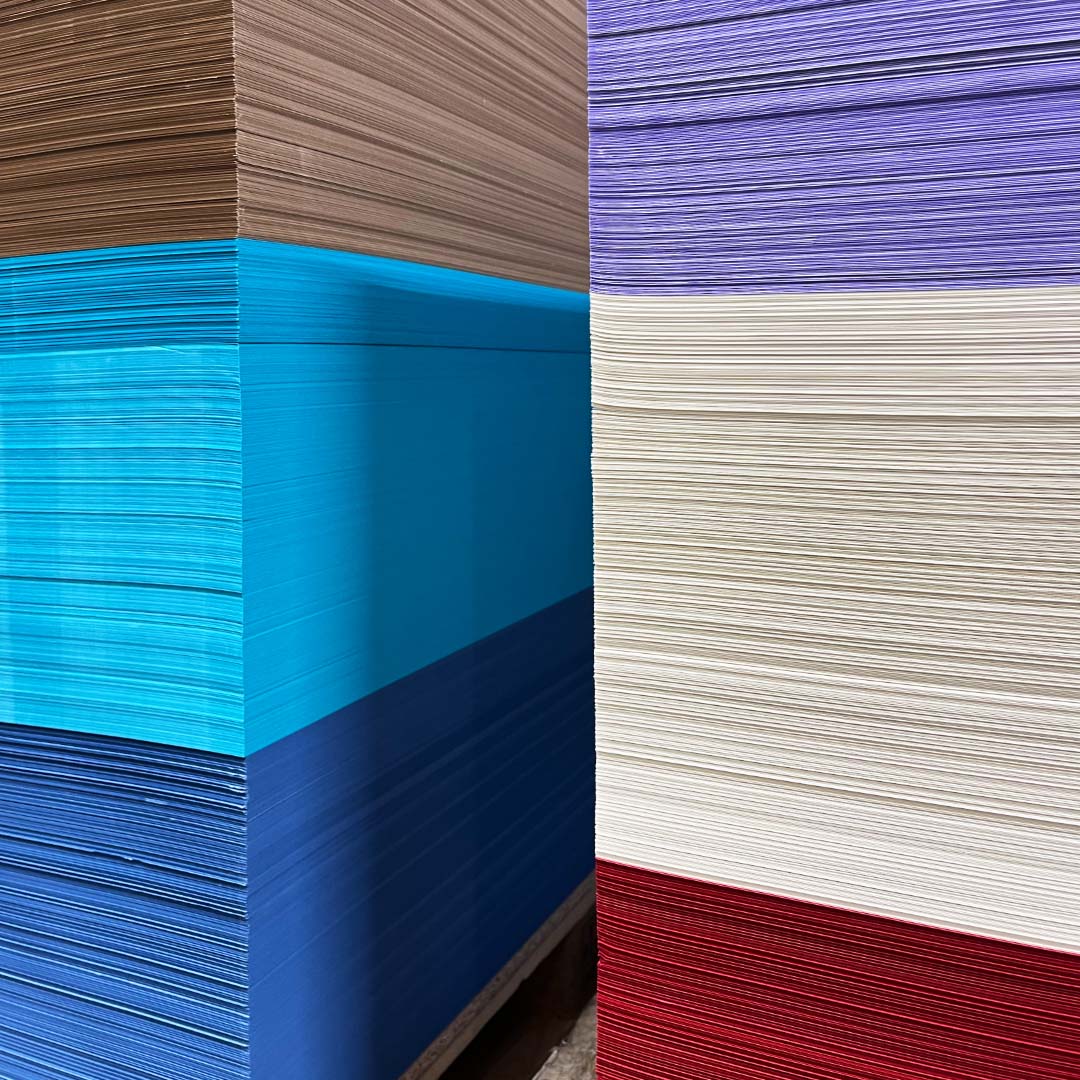 chaddsford124's tweet image. 👀 @colorplanpapers paper stacks at @pureprintgroup, for the new #ColorplanMini No. 3. Launching soon!