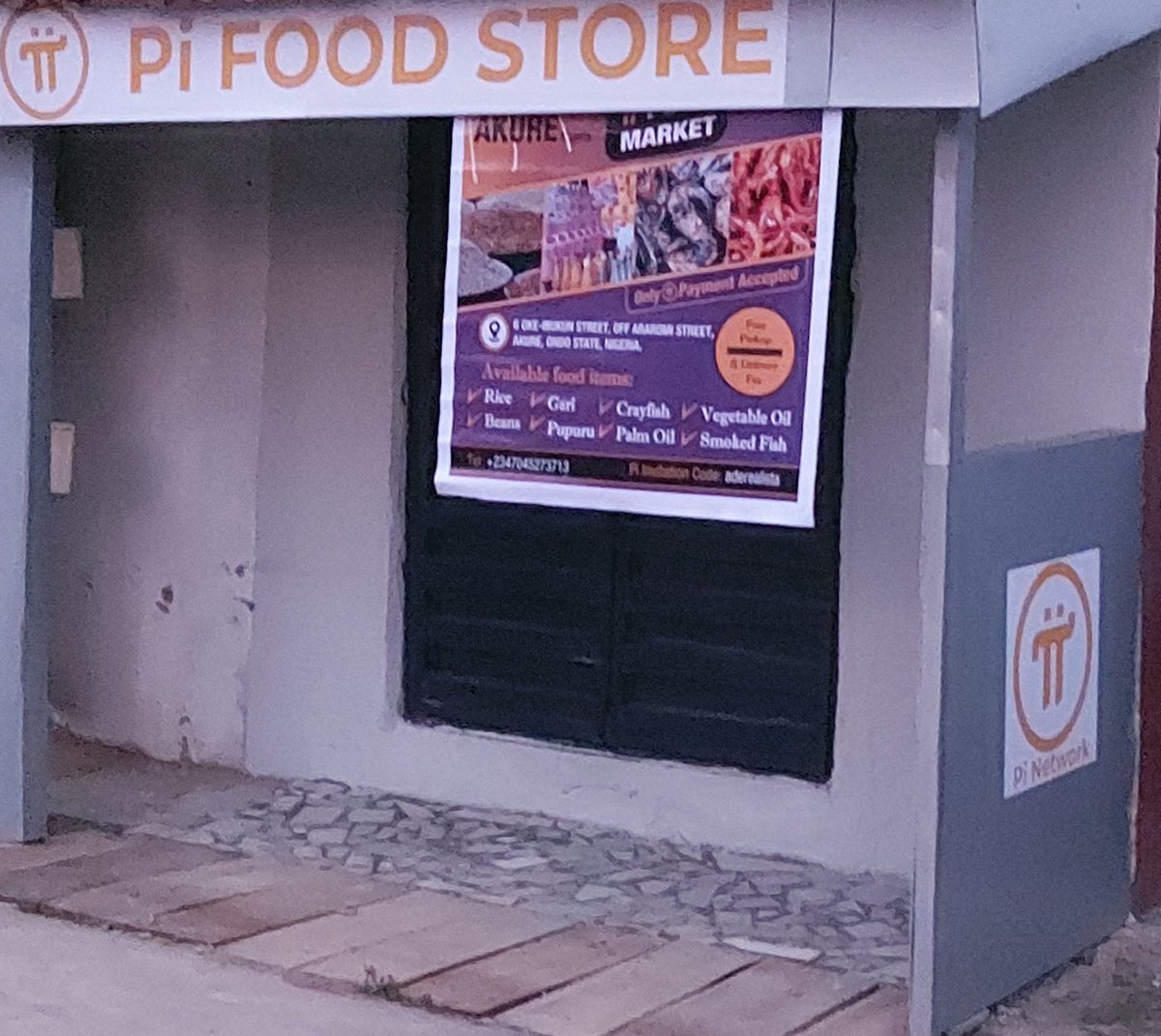 aderealista's tweet photo. OPENING SOON - Pioneers in Akure and environ, anticipate #PiTransactions and #PiPayments close to you at the #PiFoodMarket. https://t.co/JG0n5jveNP