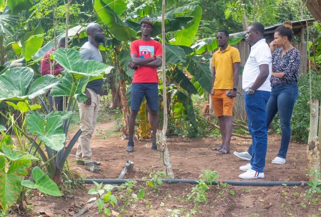 agrobootcamp's tweet photo. Séance de travail
Nous avons tenu une séance de travail avec une équipe de @EpitechBenin dans le cadre d’un spécial #Agrobootcamp 
Découverte de nos installations et échange sur le contenu du programme étaient au menu
#Wasexo!
Un nouveau challenge #Agriculture et #Tic 
#Epitech https://t.co/dnkJihdQ71