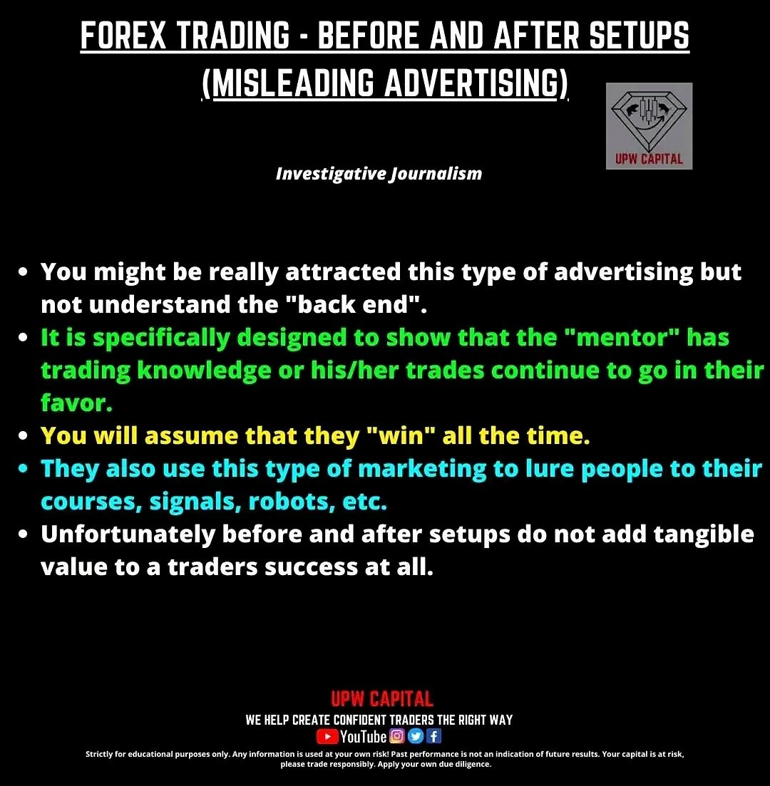 upwcapital's tweet photo. How To Spot Misleading Advertising In The Trading world? #upwcapital #forextrading #forex #fx #scams #ScamAlert #forexscam #forexsouthafrica #forexscammers #forexscams #forextrading https://t.co/aIJF83tA9A