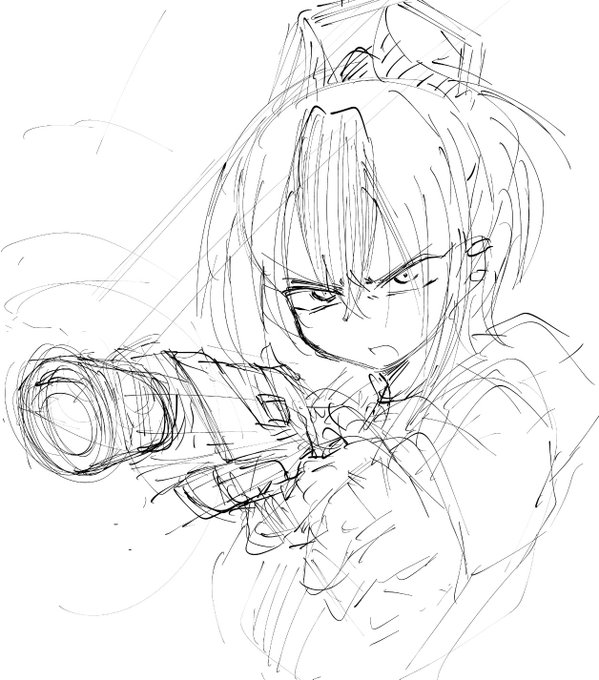 もう一枚勢いでカヨコかいた 