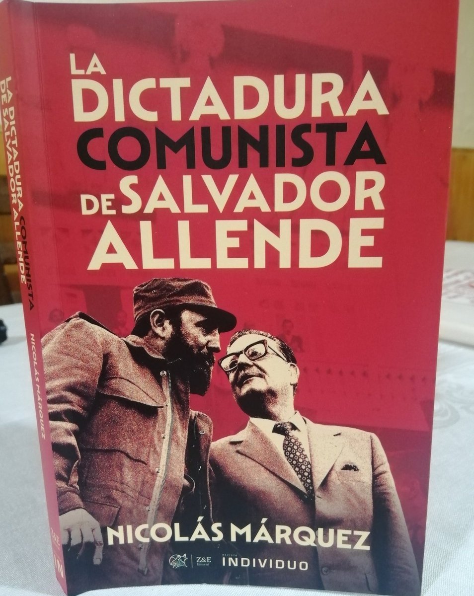 La_Tolilo's tweet photo. Tuvo que ser Nicolás Márquez, un escritor argentino, el que le recuerde a los chilenos hipócritas, la verdad de lo que pasó en Chile antes del 73.
#MerluzoLloron https://t.co/TEo4EUkgD6