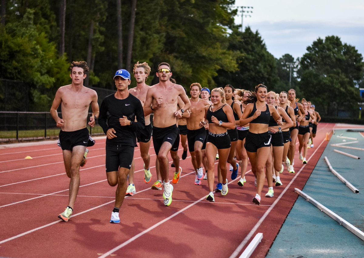 DukeTFXC's tweet photo. First practice under the lights 🤩 https://t.co/b6EJmeCZ8H