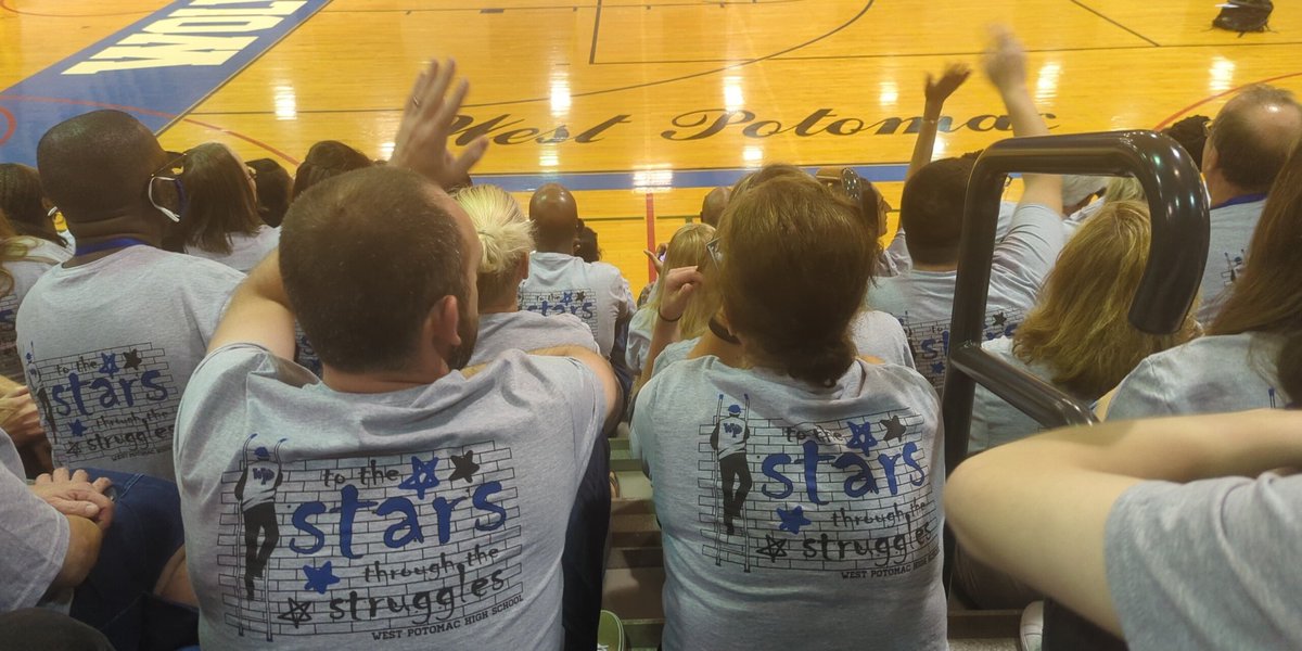 Brian A. Valentine, EdD (@b_a_valentine) on Twitter photo Setting up for the <a href="/theWPboard/">West Potomac HS (we/they/them)</a> staff photo. Honored to design the staff shirt to celebrate the unique challenges and triumphs of 2022/23 at #WestPo.
To the stars through the struggles Setting up for the <a href="/theWPboard/">West Potomac HS (we/they/them)</a> staff photo. Honored to design the staff shirt to celebrate the unique challenges and triumphs of 2022/23 at #WestPo.
To the stars through the struggles