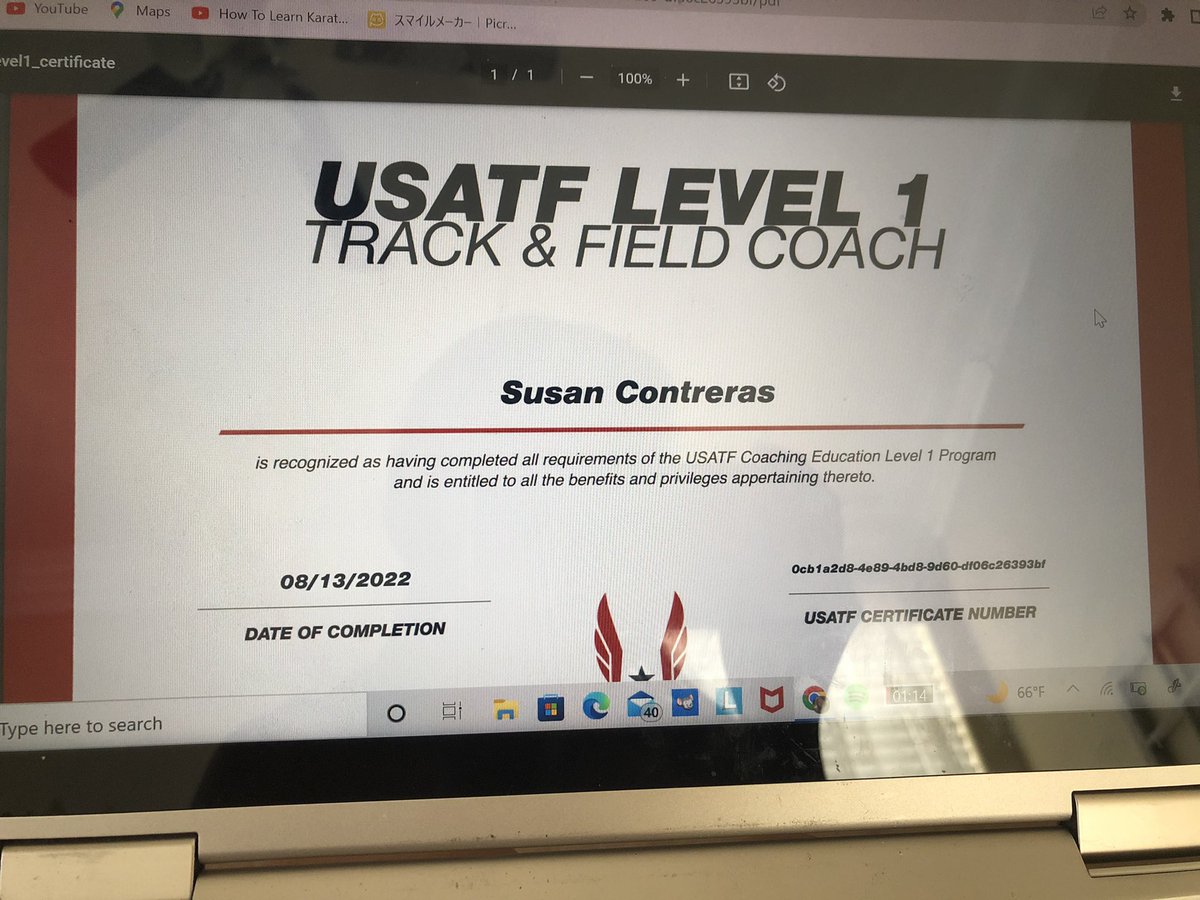 SusanContreras0's tweet photo. Licensed Track &amp; Field Coach at age 18!!! 
@roseshoen15 
@Aztecafc15 https://t.co/blBT1woMe8