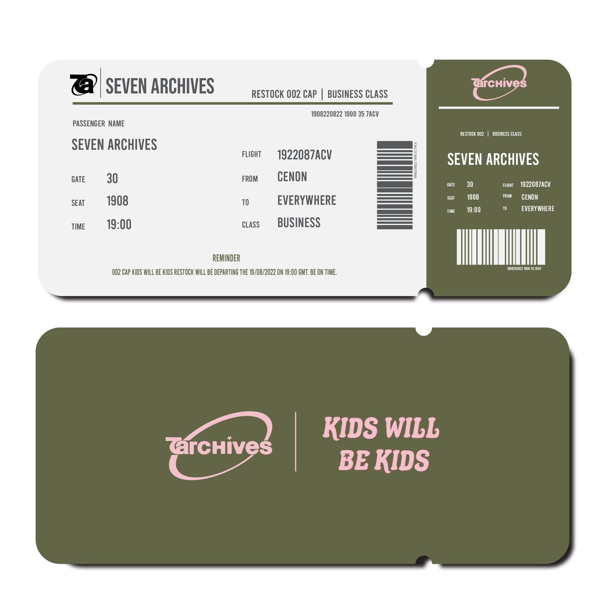 sevenarchives7's tweet photo. CAP PREORDER KIDS WILL BE KIDS🏆

Preorders for the "Kids will be kids" cap are available on the website until Monday 22 August at midnight.

Estimated delivery time 3/4 weeks!

https://t.co/srM7c6i7Sw https://t.co/tudQlIi4X6