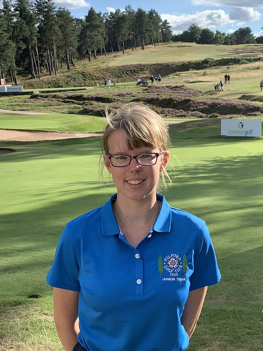 BonfieldAlex's tweet photo. Really pleased to have made the cut at English Women’s Stroke Play @BeauDesertGolf. Course is amazing but a really tough challenge. Great to play with @mason_ella &amp; Lucia Masding. @peakusagolf https://t.co/zdjsw5gwff