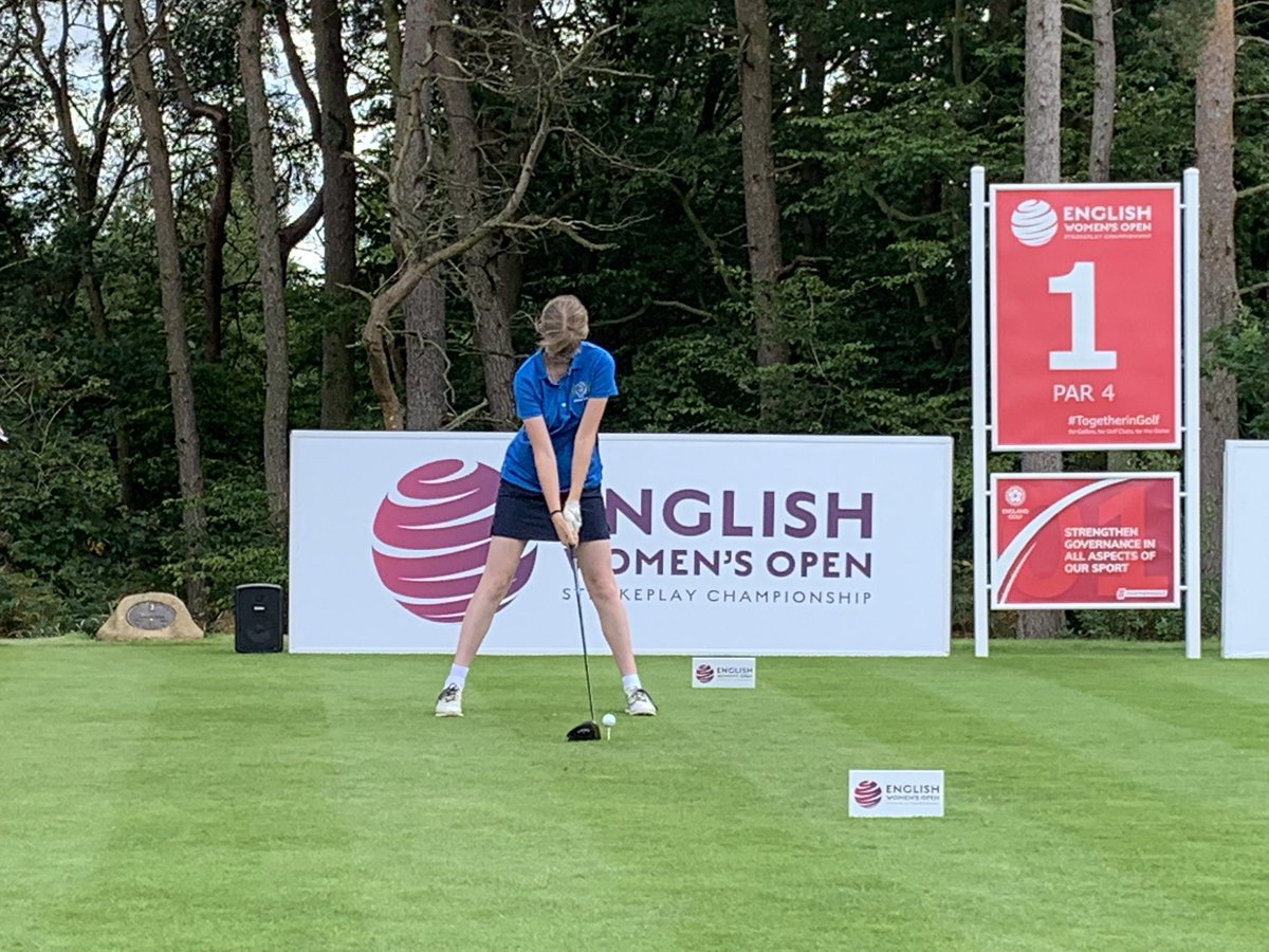 BonfieldAlex's tweet photo. Really pleased to have made the cut at English Women’s Stroke Play @BeauDesertGolf. Course is amazing but a really tough challenge. Great to play with @mason_ella &amp; Lucia Masding. @peakusagolf https://t.co/zdjsw5gwff