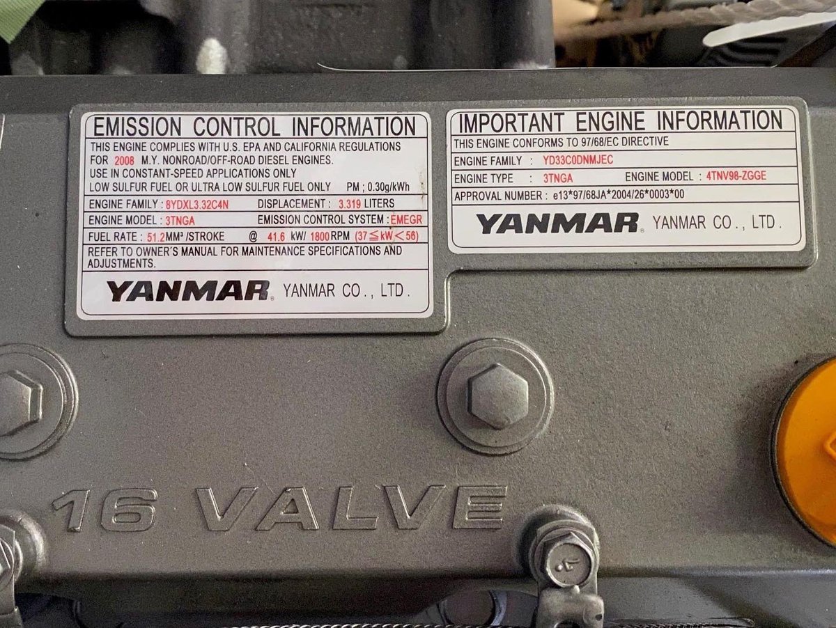 DieselPeople's tweet image. Looking for a replacement Yanmar Engine? We supply many different models! 4TNV98, 3TNV82, 3TNV88 and more. Don&apos;t miss a day&apos;s work. Replace your engines now!

312-368-7997 | dieselsales.com | info@dieselsales.com 

#yanmar #yanmarengine #engine #dieselengine