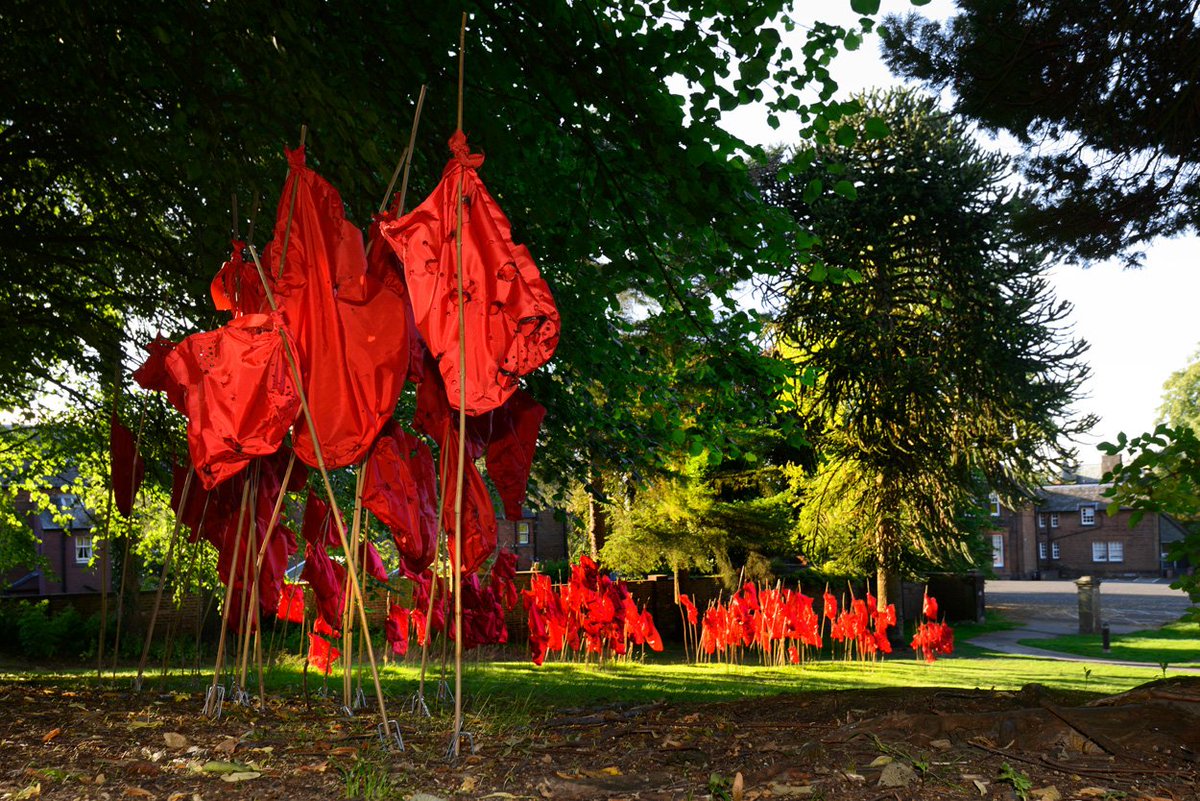 BeaLast's tweet photo. The Red Bags @gracefieldarts until 3rd Sept 2022. Artist; @BeaLast Photographer https://t.co/iRZBzfeRox
#reclaimed #redcanvas #bamboo #bulletholes #handmadebags #sculpturaldrawing #contemporaryart
#creativeprocess #socialcommentary #creativitymatters https://t.co/qOuQeucuOJ https://t.co/Z0SnHmC4BA