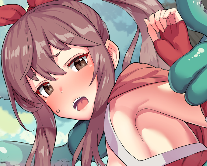 公開予定CG集から再掲。前作と同じく、FANBOX限定イラストとして公開してきた作品に新規カットを幾つか加え、一連のストーリーもつけて、CG集として構成したものになる予定です。 