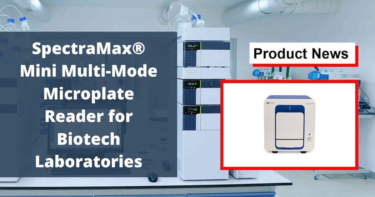 LabX's tweet image. New #SpectraMax from @moldev
is a compact and economical solution designed to save researchers benchtop space and budget: bit.ly/3pP1Gip

#LabEquipment #Microplate