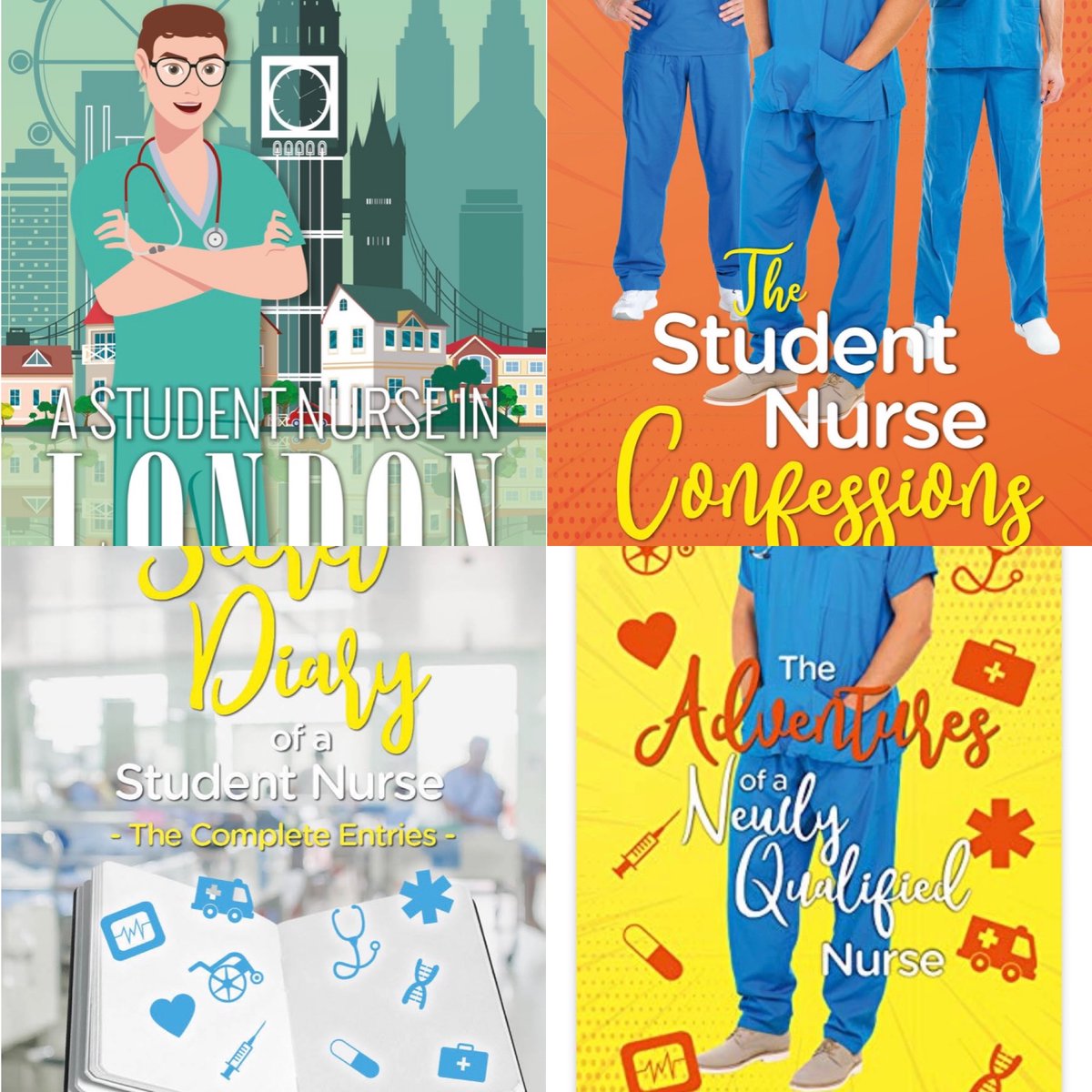 Christo25288316's tweet photo. Free until midnight Monday my journey as a nurse and student nurse. If you like them leave a review @StNurseProject @WeStudentNurse @RCNNRN @ShuAdultNursing #Giveaway #nurse #studennurse #BookTwitter #BookBoost https://t.co/R7yySHQ2Vy