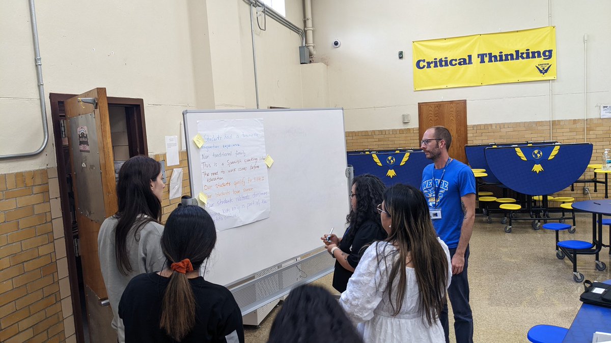 IHS at Langley Park (@ihsatlp) on Twitter photo Our Cultural Appreciation committee is leading us through a collaborative activity about the consequences of a "single story" and how one narrative doesn't reflect the dignity and diversity of student culture and experience.
#PhoenixUnited
<a href="/DrHumphrey5/">Dr. Humphrey</a>
<a href="/MrShulmanPGCPS/">Mr. Shulman</a> <a href="/pgcps/">PGCPS</a> Our Cultural Appreciation committee is leading us through a collaborative activity about the consequences of a "single story" and how one narrative doesn't reflect the dignity and diversity of student culture and experience.
#PhoenixUnited
<a href="/DrHumphrey5/">Dr. Humphrey</a>
<a href="/MrShulmanPGCPS/">Mr. Shulman</a> <a href="/pgcps/">PGCPS</a>