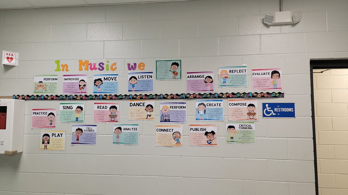 Proud of my Music Class display! We do so many exciting things in music class at Poe!  <a href="/ccsd21poe/">CCSD21 Poe</a> <a href="/ccsd21/">Community Consolidated School District 21</a> #musicteacher