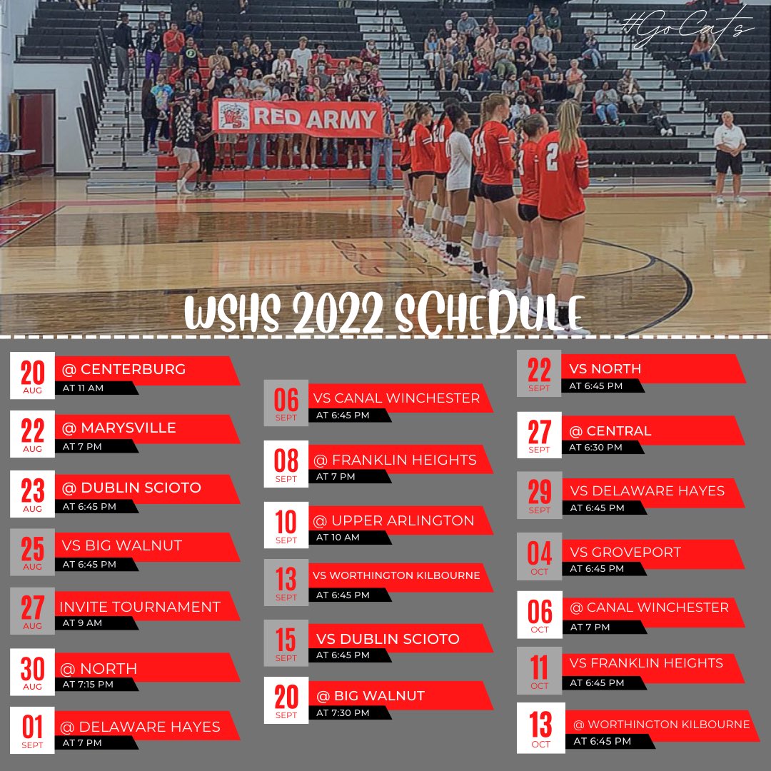 WSHS Girls Volleyball tweet media