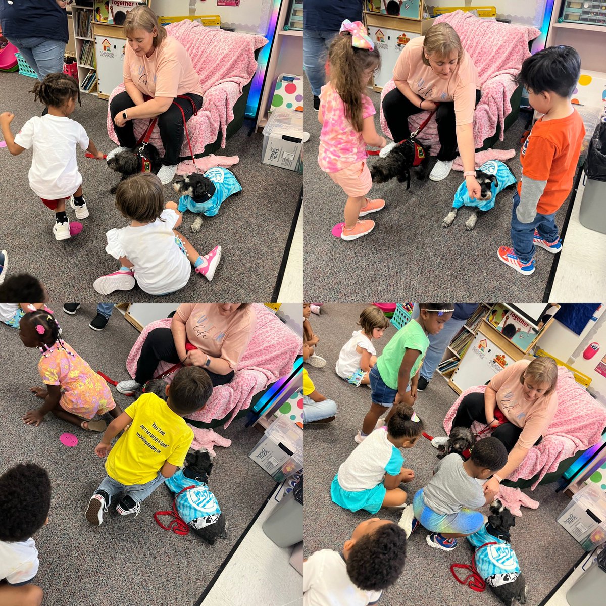 AmandaRileyMBE's tweet photo. Loved meeting our @CounselorMbe and her @MBEK9Counselors
@HumbleISD_MBE @HumbleISD_PREK @AveryBalutaMBE #PK_POGplay #MBEBears2020 #LightTheWay
#MBEisFamily https://t.co/gog5VtE5b5