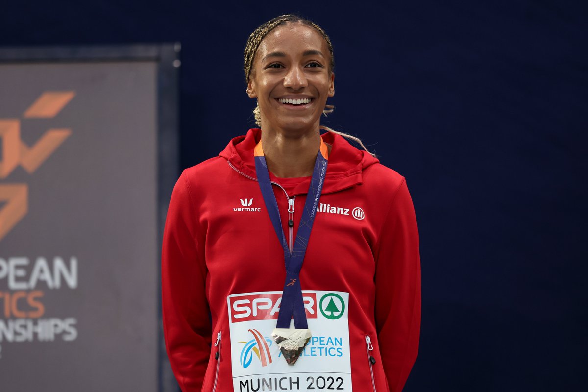 Happy birthday, Nafi! 🥳

European heptathlon champion for the second time. 

#Munich2022 #BackToTheRoofs