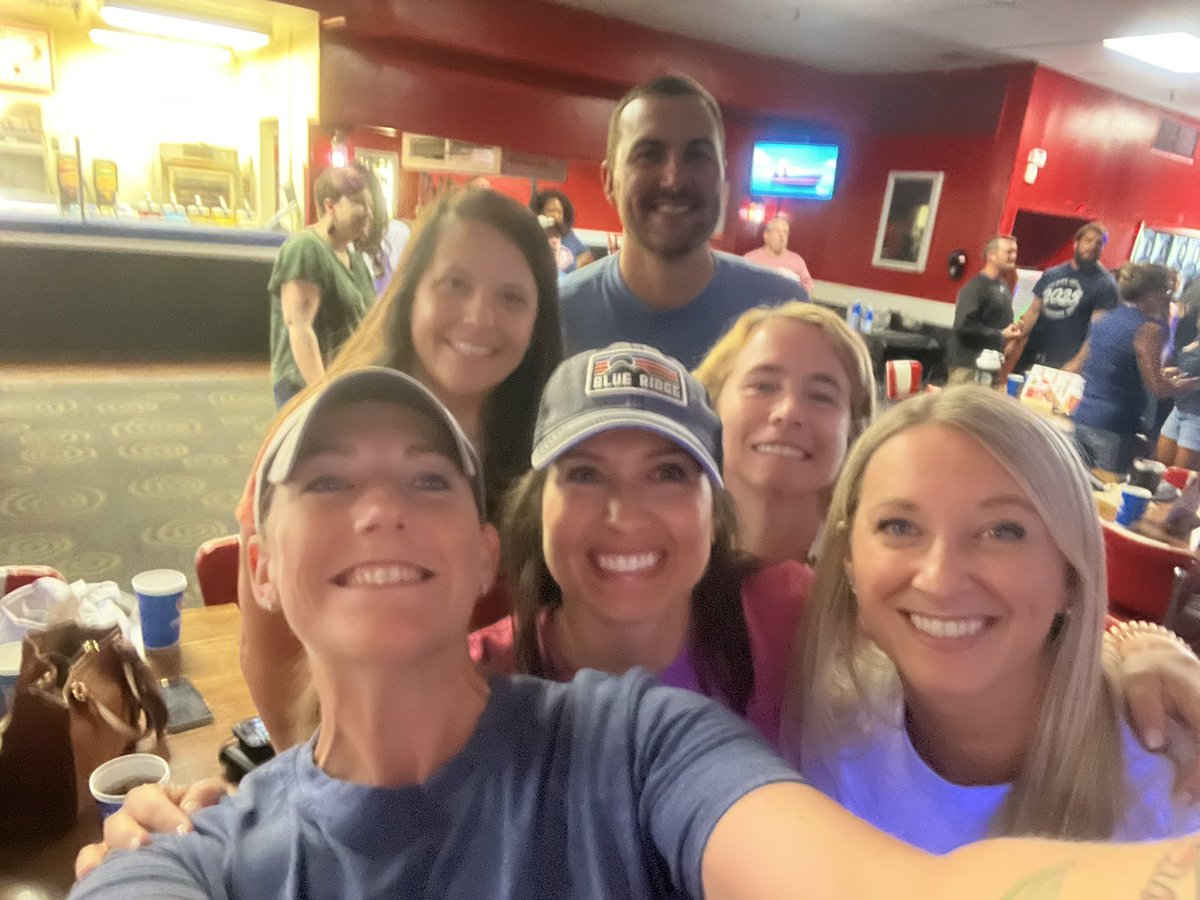 Bowling with the best!!! Let’s go Chargers…. Teamwork makes the dream work!! <a href="/KebraPatience/">Kebra Patience</a> @CarolJemiolo <a href="/MrTeem_AFMS/">Ryne Teem</a> <a href="/SaraEl09/">Sara Roberts</a> <a href="/AFMSChargers/">Apex Friendship Middle School</a>
