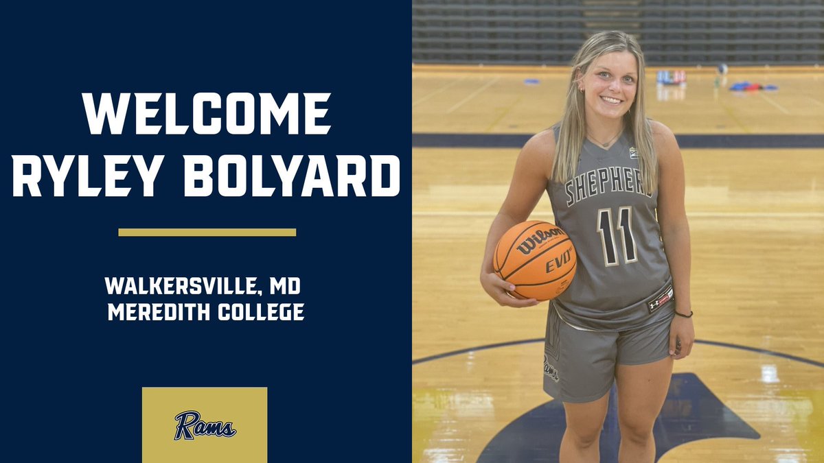 SURamsWHoops's tweet photo. 🚨 ROSTER UPDATE 🚨
Next up for our transfers is Ryley Bolyard from Walkersville, MD. We are so excited for you to join us!
#RamPac https://t.co/hHAOYQo3KP