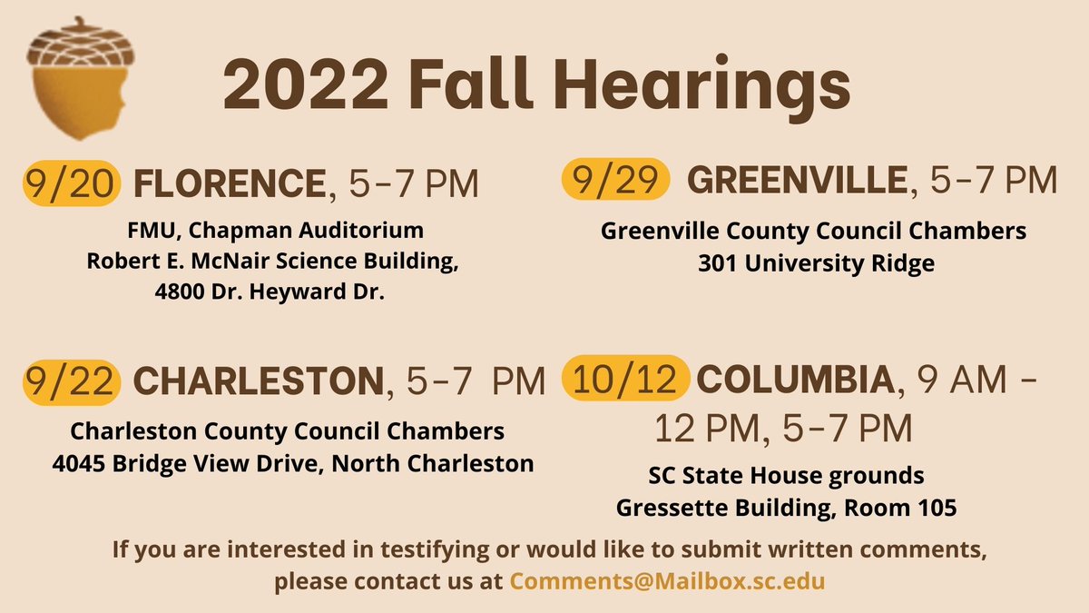 scchildrencomm's tweet photo. We are excited to hear from YOU! Contact us to speak at one of our fall hearings about #sckids. https://t.co/GykJpsHzmA