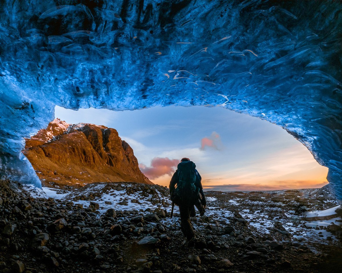 Photo of the Day: A summer icebreaker for #WorldPhotographyDay 🥶 Giuseppe Coniglio celebrates inside the glaciers of Iceland.

#GoPro #GoProTravel #GoProSummer #Iceland #Glacier #Photography
