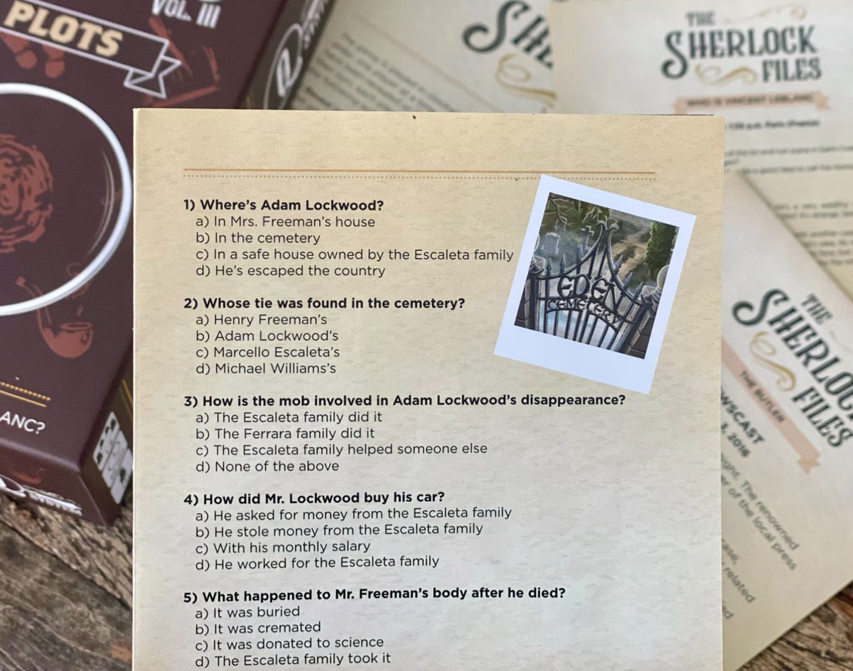 IBCGames's tweet photo. Have you ever been unsure of an answer, but ended up guessing correctly? The rush you get after is so worth the time spent playing! π
#TheSherlockFiles https://t.co/wr52OIkIJN
