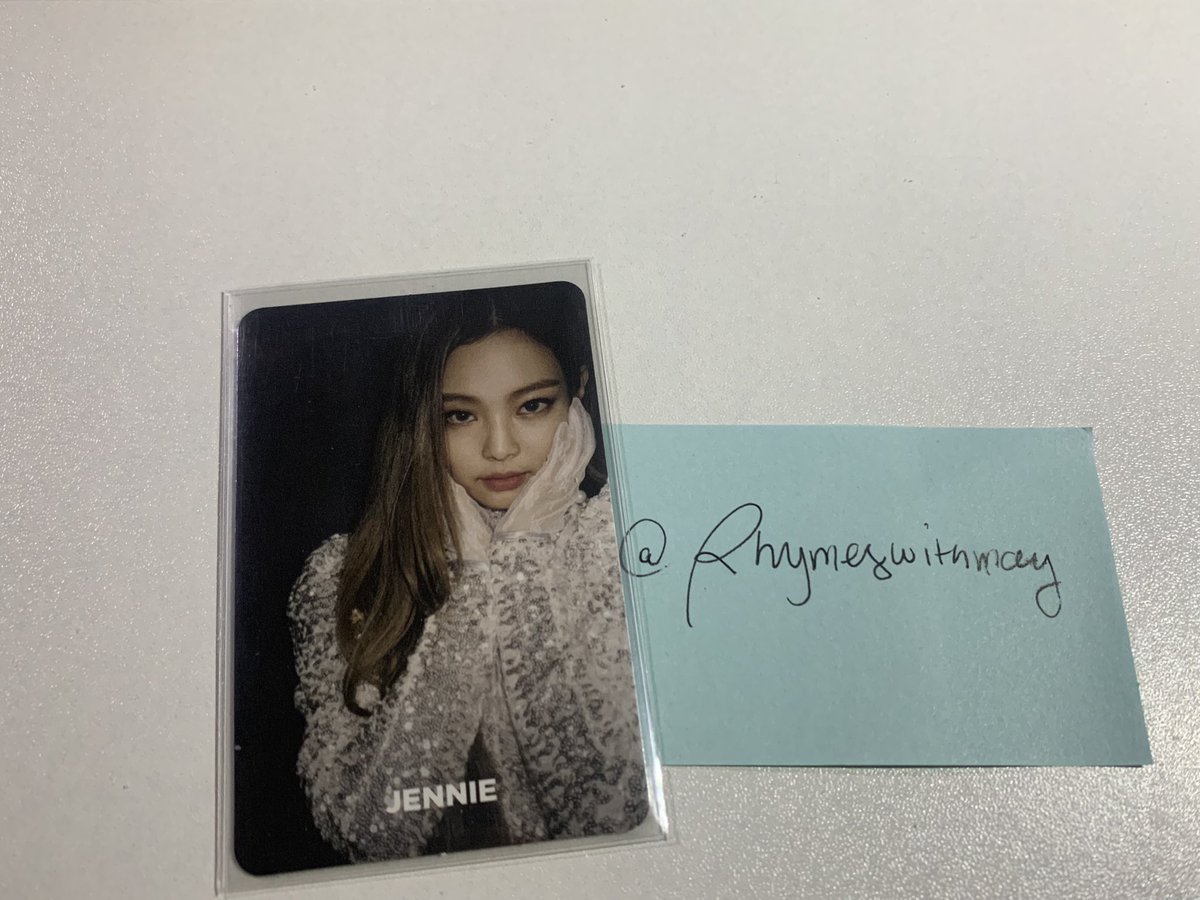 rhymeswithmay's tweet photo. wts | lfb

Jennie Square Up Black Ver. Pc

- 300 php
- mint condition

loc: Batangas
mop: gcash
mod: sco/ggx/flash

🏷 blackpink jennie jen jendeuk wts lfb solo square up https://t.co/8URwbCSOwy