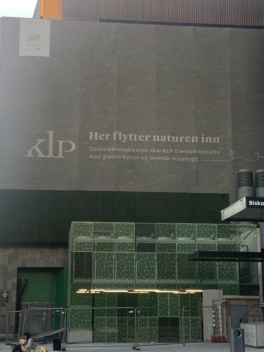 Oslos største grønnvasking @KLPkvitrer - tomt i 15 år 😢