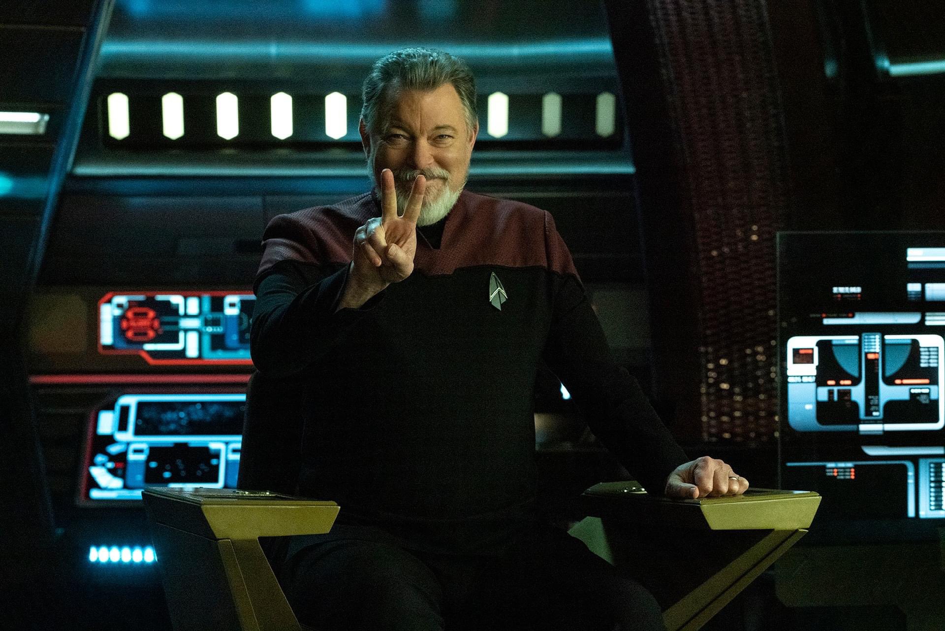 Happy Birthday to director and actor, Jonathan Frakes / Captain Riker  